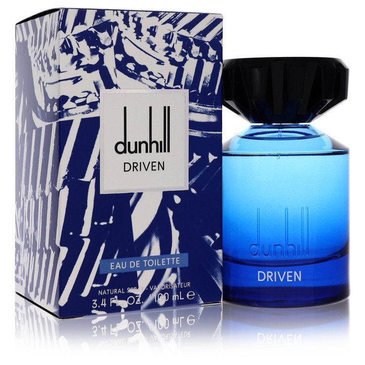 Dunhill Driven Blue by Alfred Dunhill Eau De Toilette Spray 3.4 oz for Men - Fragrance Spice