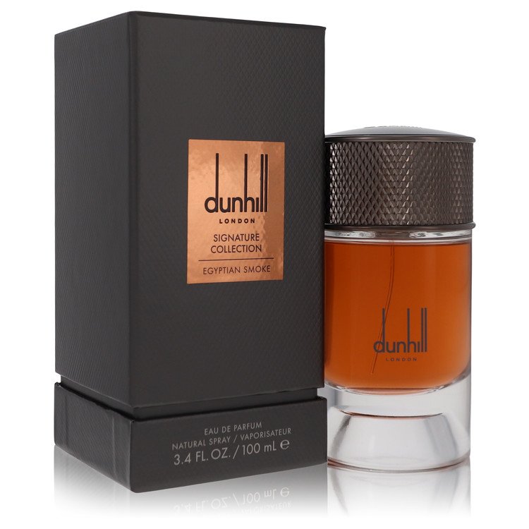 Dunhill Signature Collection Egyptian Smoke by Alfred Dunhill Eau De Parfum Spray 3.4 oz for Men - Fragrance Spice