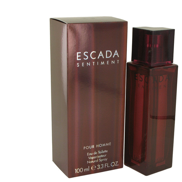 ESCADA SENTIMENT by Escada Eau De Toilette Spray 3.4 oz for Men - Fragrance Spice
