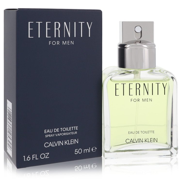 ETERNITY by Calvin Klein Eau De Parfum Spray 6.7 oz for Men - Fragrance Spice
