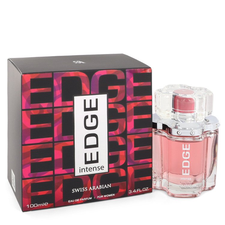 Edge Intense by Swiss Arabian Eau De Parfum Spray 3.4 oz for Women - Fragrance Spice