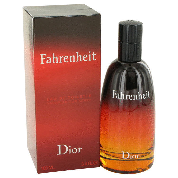 FAHRENHEIT by Christian Dior Eau De Toilette Spray 3.4 oz for Men - Fragrance Spice