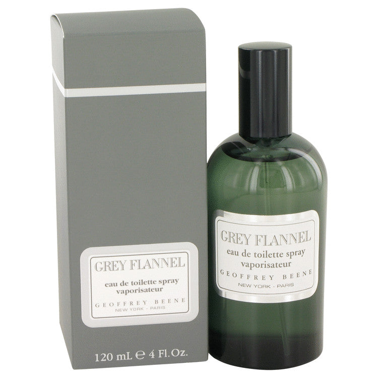 GREY FLANNEL by Geoffrey Beene Eau De Toilette Spray 4 oz for Men - Fragrance Spice