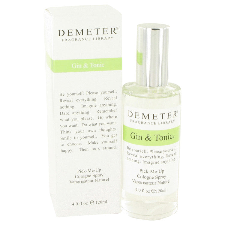 Gin & Tonic by Demeter Cologne Spray 4 oz - Fragrance Spice