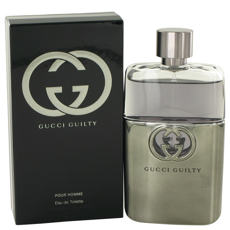Gucci Guilty by Gucci Eau De Toilette Spray 3 oz for Men - Fragrance Spice