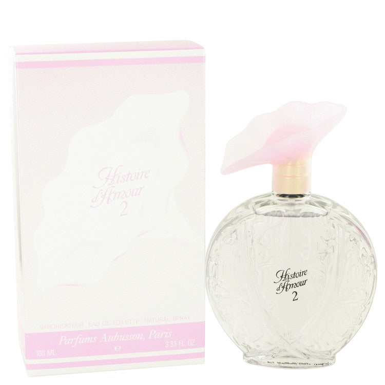 HISTOIRE D'AMOUR 2 by Aubusson Eau De Toilette Spray 3.33 oz for Women - Fragrance Spice