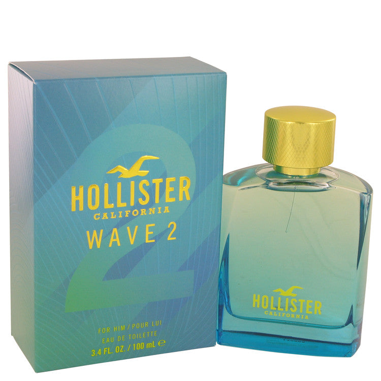 Hollister Wave 2 by Hollister Eau De Toilette Spray 3.4 oz - Fragrance Spice
