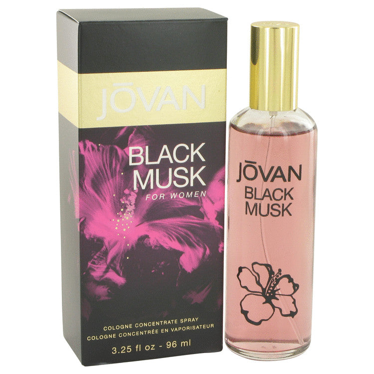 Jovan Black Musk by Jovan Cologne Concentrate Spray 3.25 oz for Women - Fragrance Spice