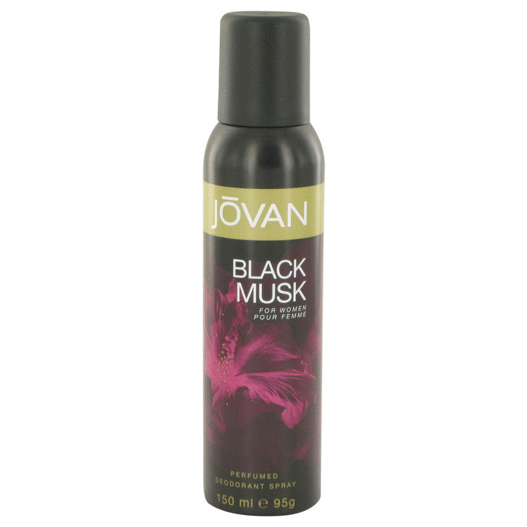 Jovan Black Musk by Jovan Deodorant Spray 5 oz for Men - Fragrance Spice