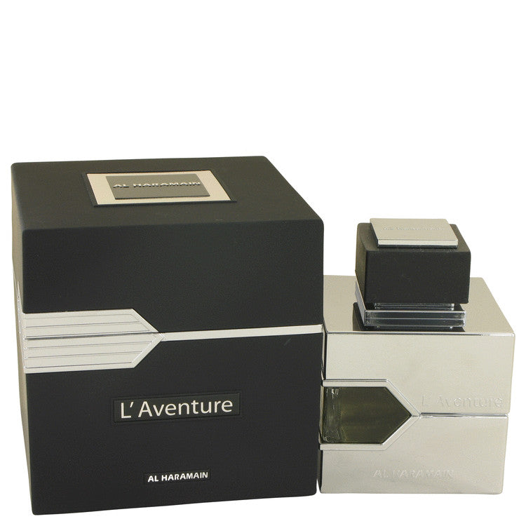 L'aventure by Al Haramain Eau De Parfum Spray 3.3 oz for Men - Fragrance Spice