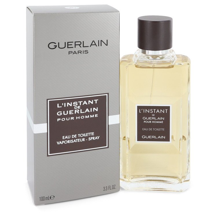 L'instant by Guerlain Eau De Toilette Spray 3.4 oz for Men - Fragrance Spice