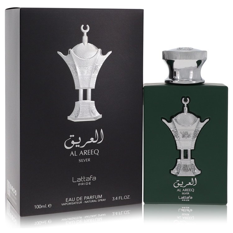 Lattafa Pride Al Areeq Silver by Lattafa Eau De Parfum Spray (Unisex) 3.4 oz for Men - Fragrance Spice