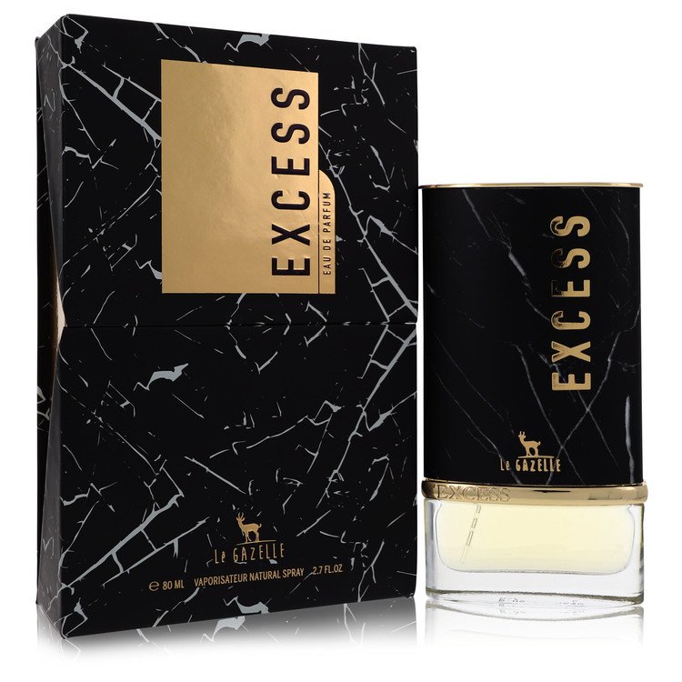 Le Gazelle Excess by Le Gazelle Eau De Parfum Spray (Unisex) 2.7 oz for Men - Fragrance Spice
