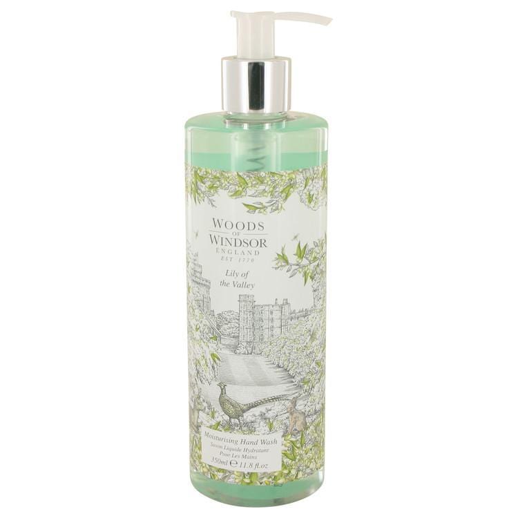 Lily of the Valley (Woods of Windsor) by Woods of Windsor Hand Wash 11.8 oz for Women - Fragrance Spice