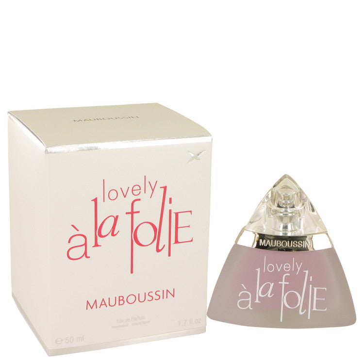 Mauboussin Lovely A La Folie by Mauboussin Eau De Parfum Spray 1.7 oz for Women - Fragrance Spice