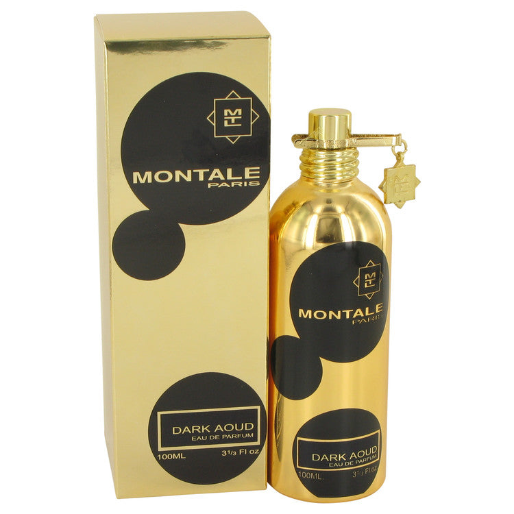 Montale Dark Aoud by Montale Eau De Parfum Spray (Unisex) 3.4 oz for Men - Fragrance Spice