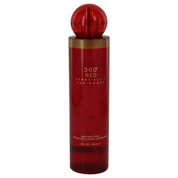 Perry Ellis 360 Red by Perry Ellis Body Mist 8 oz for Women - Fragrance Spice