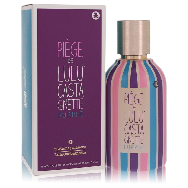 Piege De Lulu Castagnette Purple by Lulu Castagnette Eau De Parfum Spray 3.4 oz for Women - Fragrance Spice