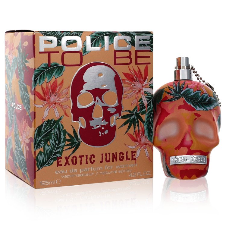 Police To Be Exotic Jungle by Police Colognes Eau De Parfum Spray 4.2 oz for Women - Fragrance Spice