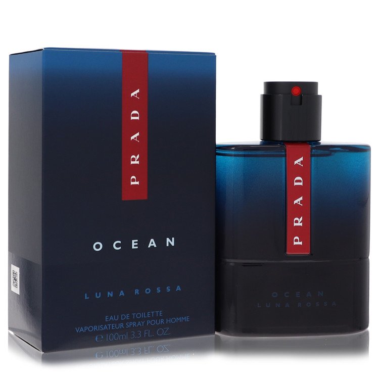 Prada Luna Rossa Ocean by Prada Eau De Toilette Spray 3.4 oz for Men - Fragrance Spice