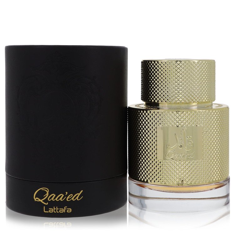 Qaaed by Lattafa Eau De Parfum Spray (Unisex) 3.4 oz for Women - Fragrance Spice