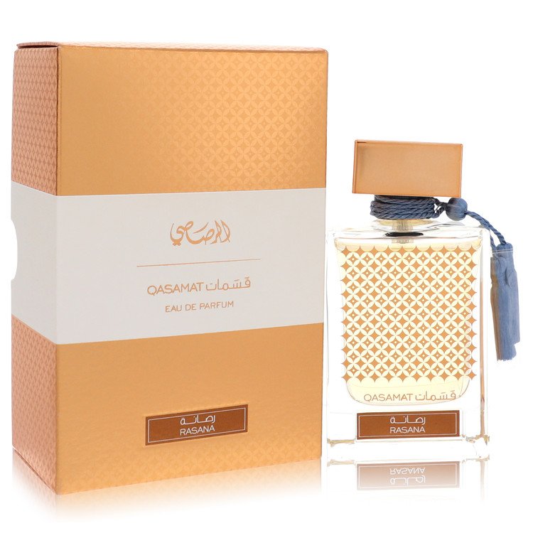 Rasasi Qasamat Rasana by Rasasi Eau De Parfum Spray (Unisex) 2.2 oz for Women - Fragrance Spice