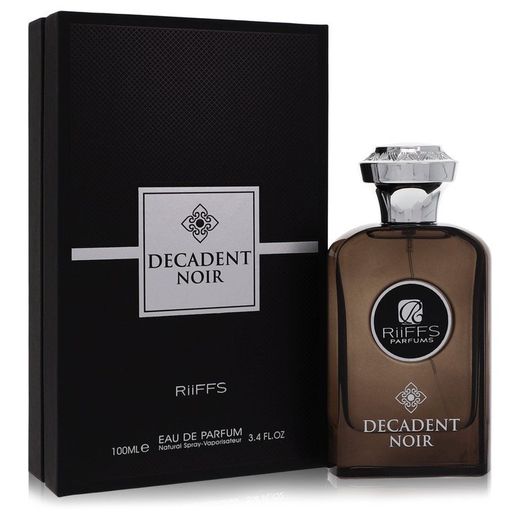 Riiffs Decadent Noir by Riiffs Eau De Parfum Spray 3.4 oz for Men - Fragrance Spice