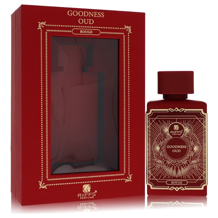 Riiffs Goodness Oud Rouge by Riiffs Eau De Parfum Spray (Unisex) 3.4 oz for Women - Fragrance Spice