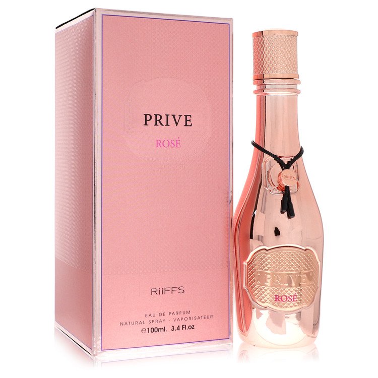 Riiffs Prive Rose by Riiffs Eau De Parfum Spray 3.4 oz for Women - Fragrance Spice