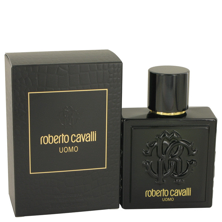 Roberto Cavalli Uomo by Roberto Cavalli Eau De Toilette Spray 3.4 oz for Men - Fragrance Spice