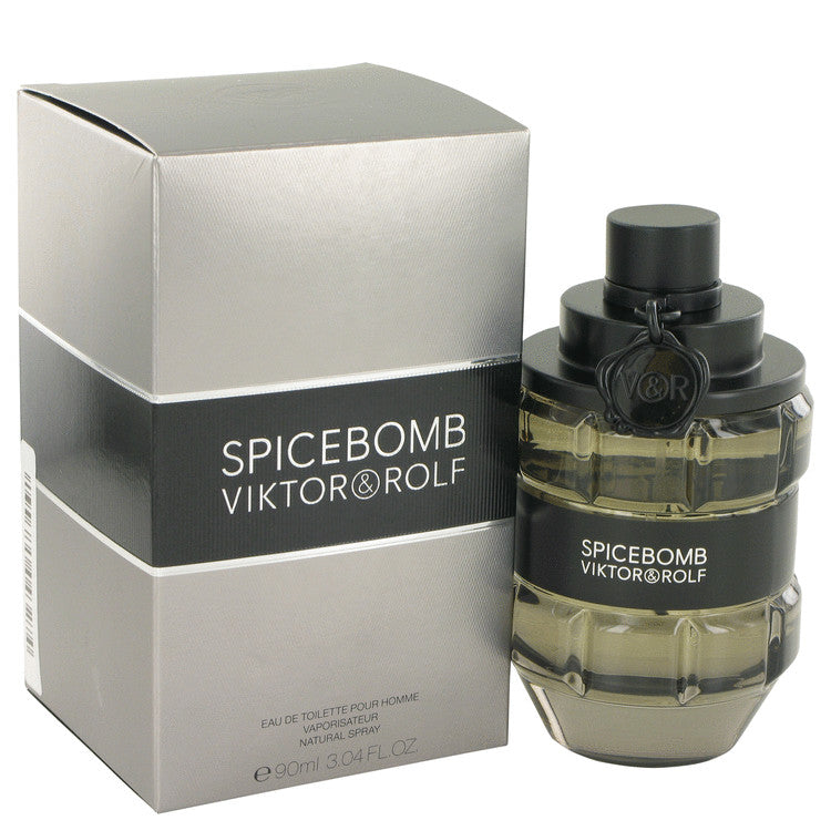 Spicebomb by Viktor & Rolf Eau De Toilette Spray 3 oz for Men - Fragrance Spice