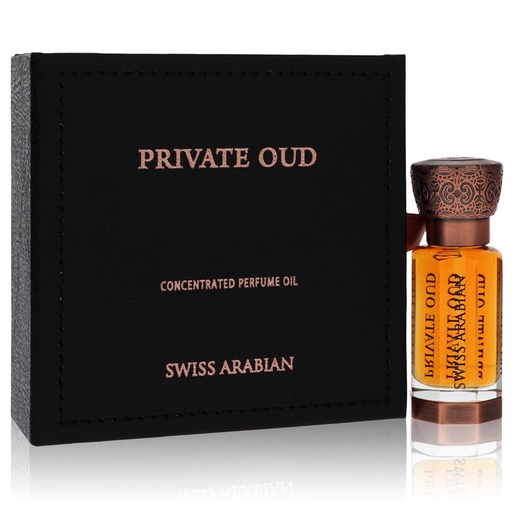 Swiss Arabian Private Oud by Swiss Arabian Concentrated Perfume Oil (Unisex) .4 oz for Men - Fragrance Spice