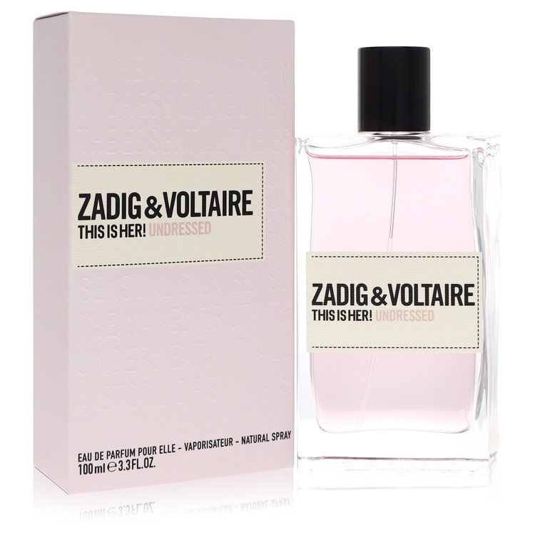This is Her Undressed by Zadig & Voltaire Eau De Parfum Spray 3.3 oz for Women - Fragrance Spice