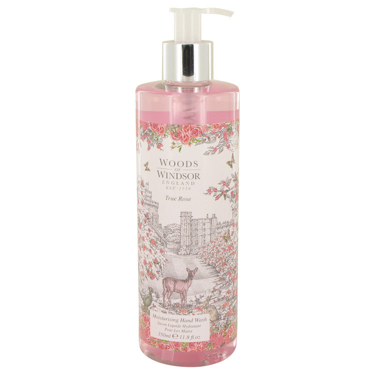 True Rose by Woods of Windsor Hand Wash 11.8 oz for Women - Fragrance Spice