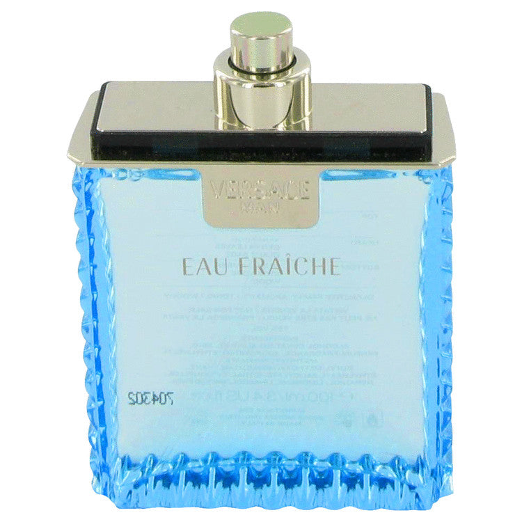 Versace Man by Versace Eau Fraiche Eau De Toilette Spray (Tester) 3.4 oz for Men - Fragrance Spice