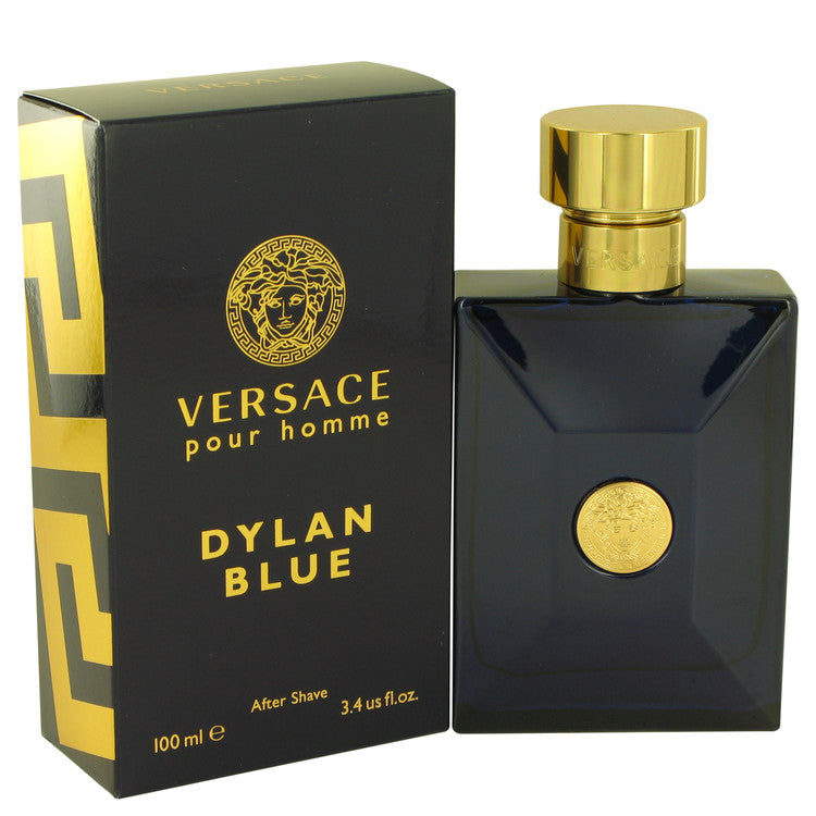 Versace Pour Homme Dylan Blue by Versace After Shave Lotion 3.4 oz for Men - Fragrance Spice