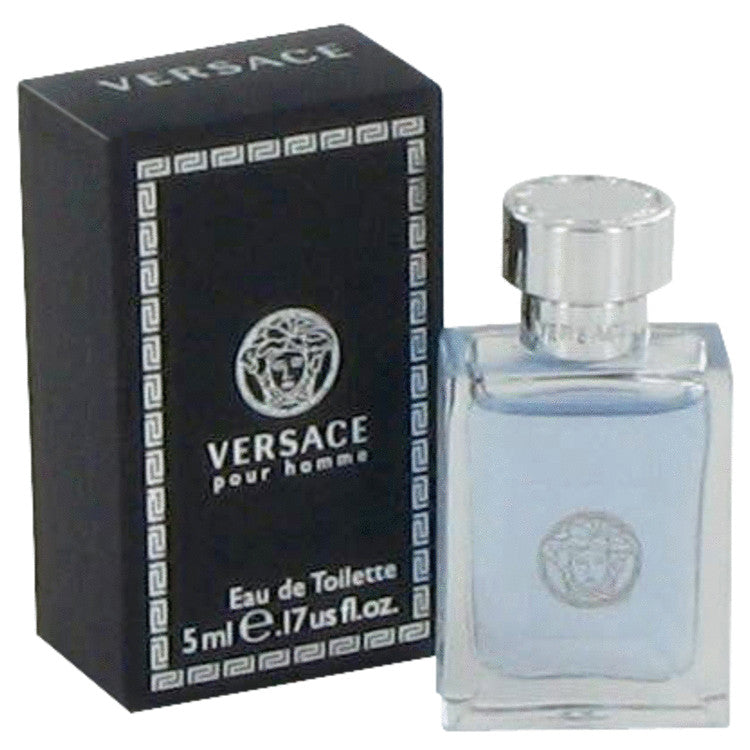 Versace Pour Homme by Versace Mini EDT .17 oz for Men - Fragrance Spice