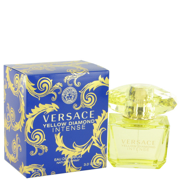 Versace Yellow Diamond Intense by Versace Eau De Parfum Spray 3 oz for Women - Fragrance Spice
