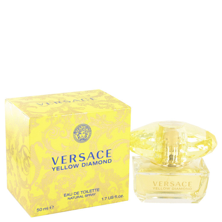 Versace Yellow Diamond by Versace Eau De Toilette Spray 1.7 oz for Women - Fragrance Spice