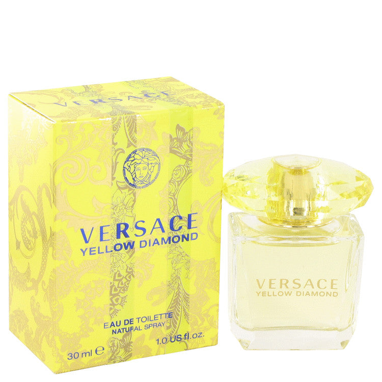 Versace Yellow Diamond by Versace Eau De Toilette Spray 1 oz for Women - Fragrance Spice