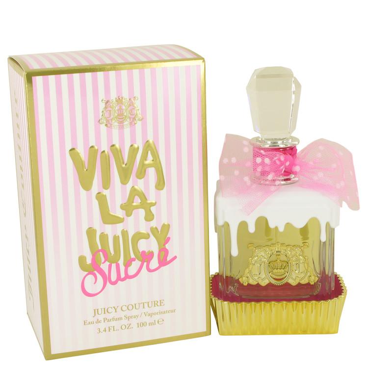 Viva La Juicy Sucre by Juicy Couture Eau De Parfum Spray 3.4 oz for Women - Fragrance Spice