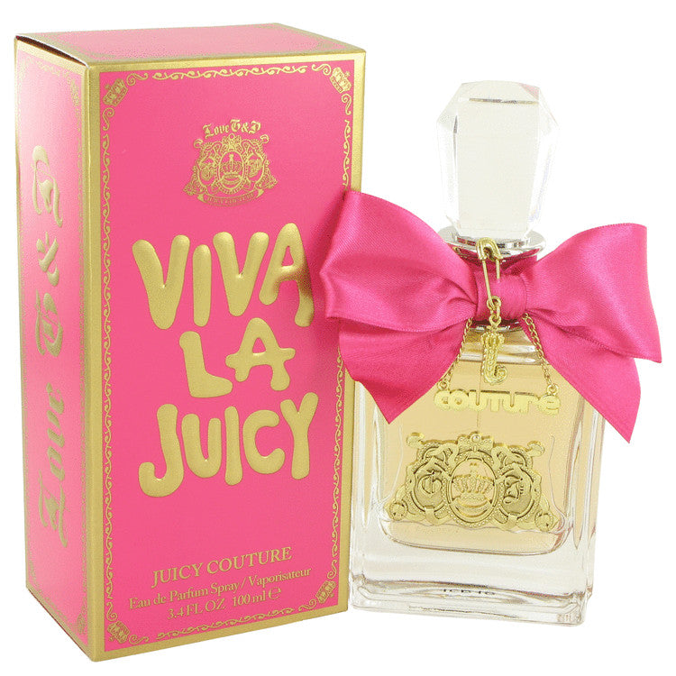Viva La Juicy by Juicy Couture Eau De Parfum Spray 3.4 oz for Women - Fragrance Spice