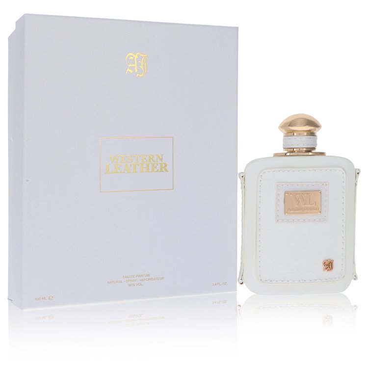 Western Leather by Alexandre J Eau De Parfum Spray 3.4 oz for Women - Fragrance Spice