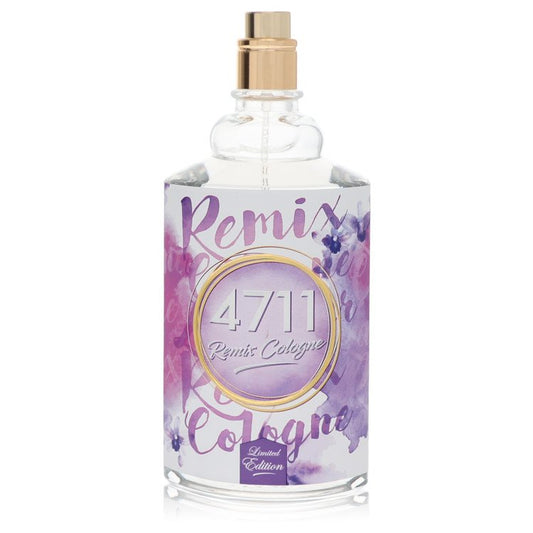 4711 Remix Lavender by 4711 Eau De Cologne Spray (Unixsex Tester) 3.4 oz for Men - Fragrance Spice