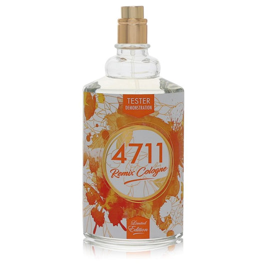 4711 Remix Orange by 4711 Eau De Cologne Spray (Unisex Tester) 3.4 oz for Women - Fragrance Spice