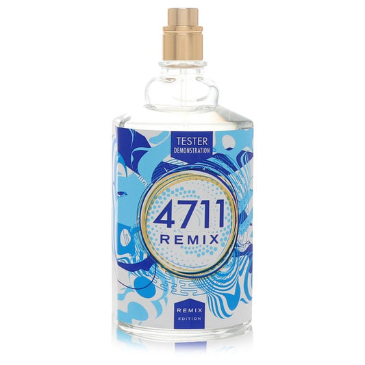 4711 Remix Sparkling Island by 4711 Eau De Cologne Spray (Unisex Tester) 3.4 oz for Men - Fragrance Spice