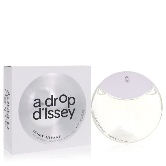 A Drop D'issey by Issey Miyake Eau De Parfum Fraiche Spray 3 oz for Women - Fragrance Spice