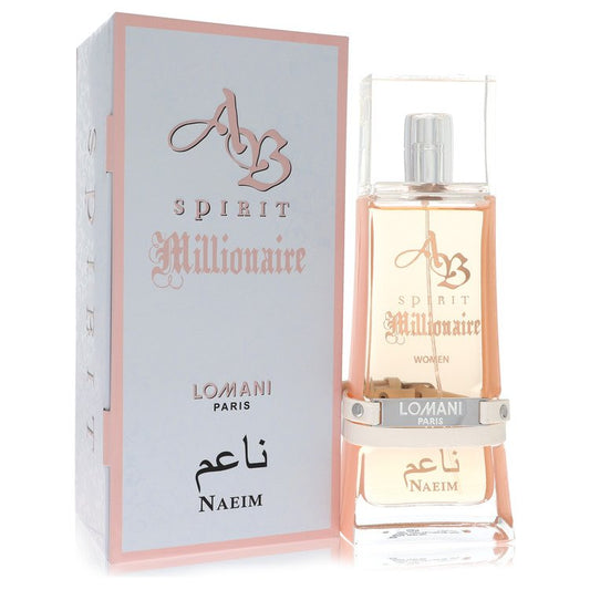 Ab Spirit Millionaire Naeim by Lomani Eau De Parfum Spray 3.3 oz for Women - Fragrance Spice