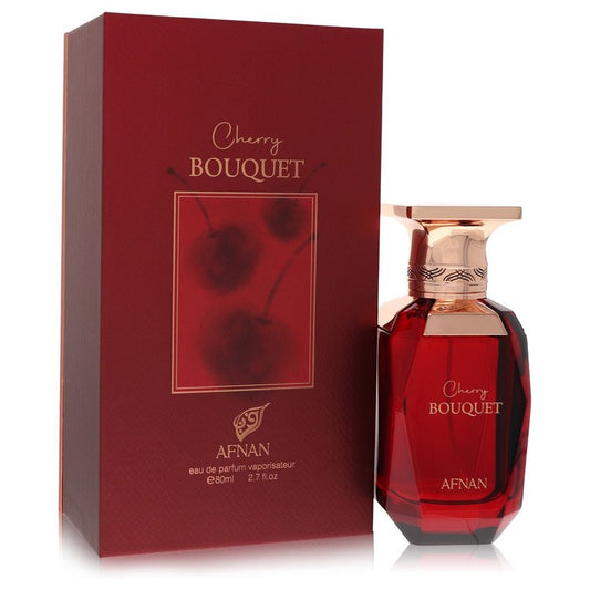 Afnan Cherry Bouquet by Afnan Eau De Parfum Spray 2.7 oz for Women - Fragrance Spice