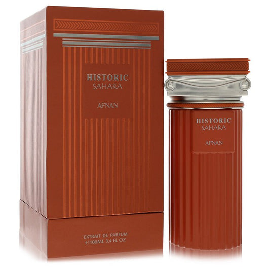 Afnan Historic Sahara by Afnan Extrait De Parfum Spray (Unisex) 3.4 oz for Women - Fragrance Spice